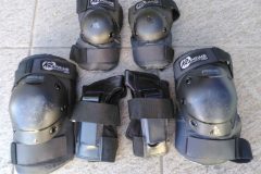 Gebrauchte Protektoren auf Risse checken!