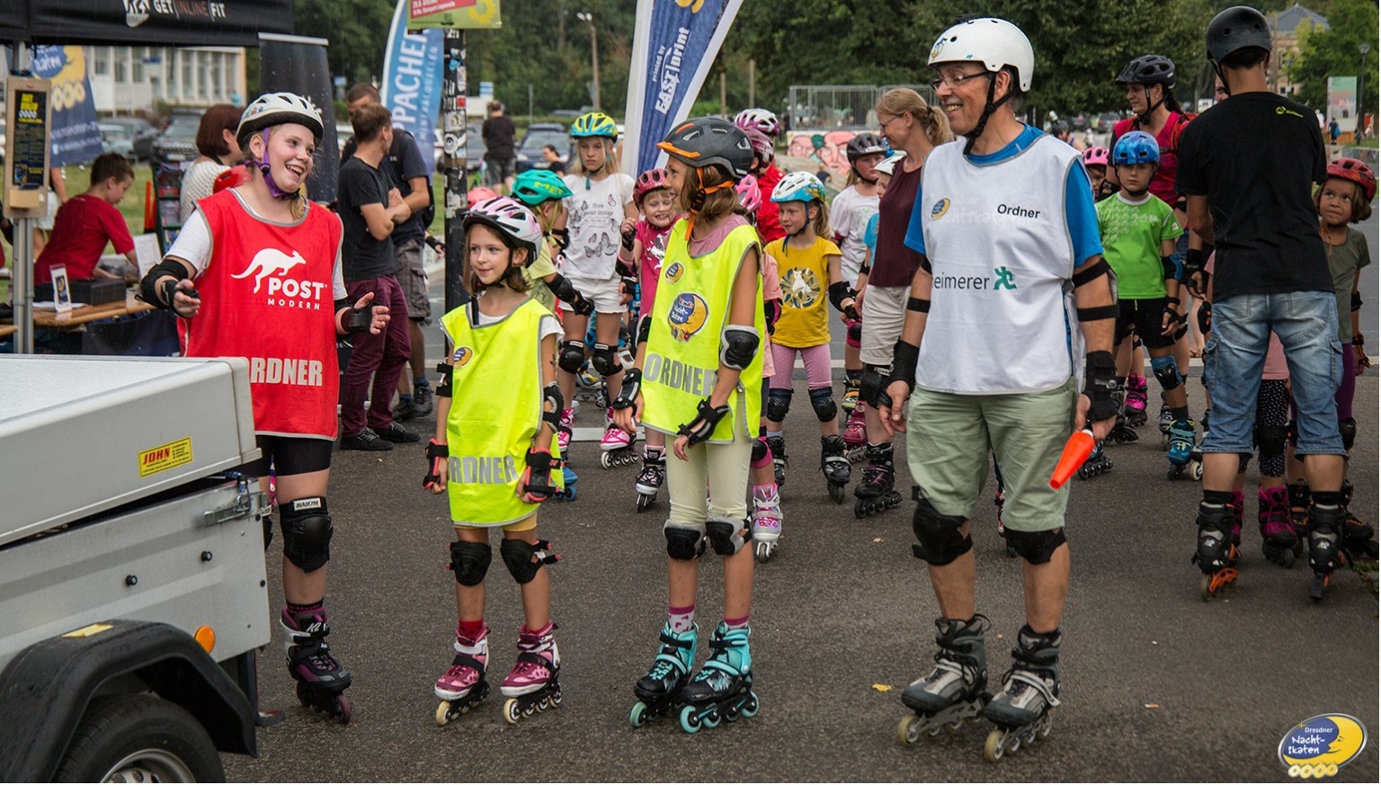 Der Förderverein Dresden skatet e. V. sagt Danke! Dresdner Nachtskaten